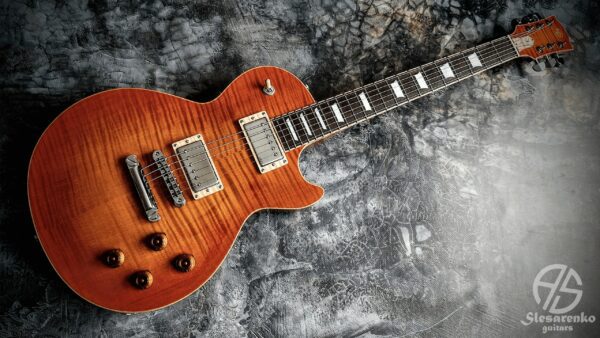 Les Paul style custom Slesarenko Guitars 7