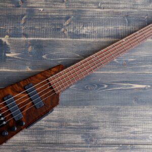 Custom travel bass by Slesarenko Guitars